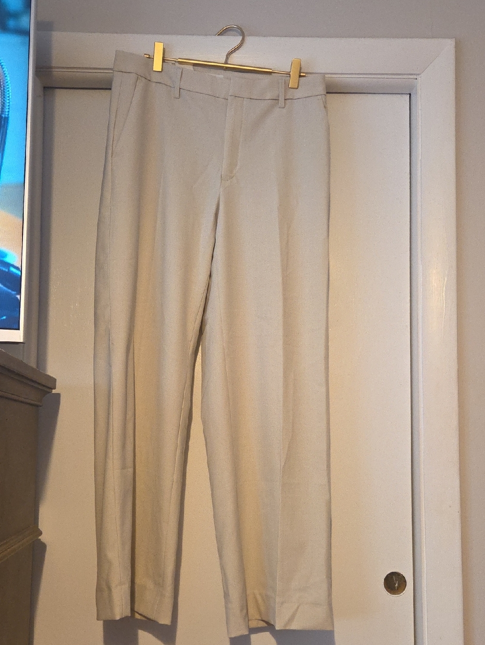 NWT Banana Republic Wide Leg High Rise Dress Pants in Beige